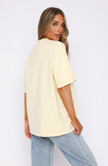 Oh So Sweet Oversized Tee Cream