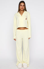Bedtime Bliss Pyjama Set Lemon