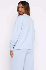 Lucky Ones Long Sleeve Tee Baby Blue