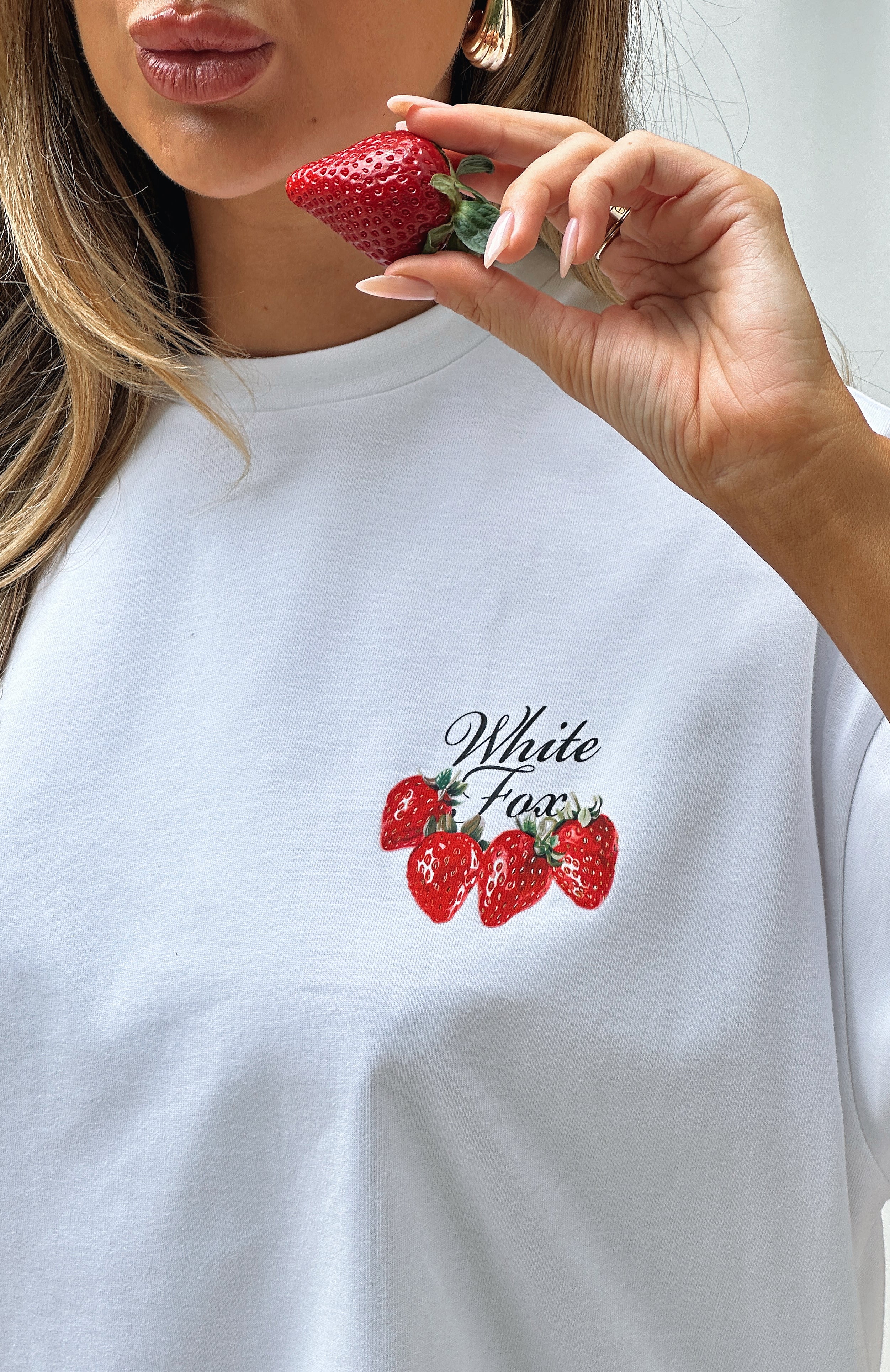 Done With The Games Oversized Tee White