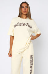 From The Archives Maya Oversized Tee Lemon