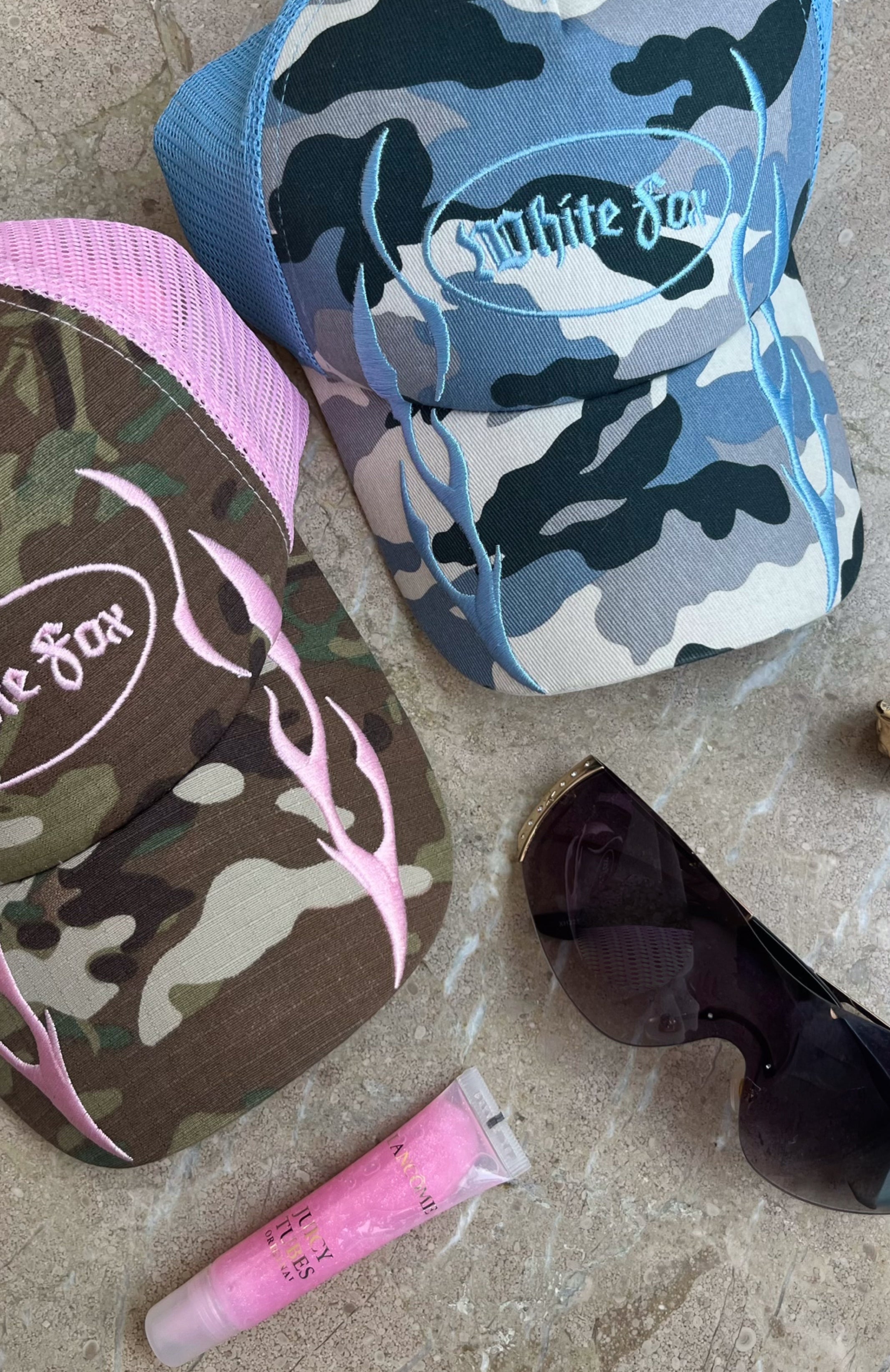 Brooks Trucker Cap Camo/Blue