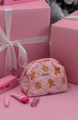 Getting Ready Cosmetic Bag Gingerbread Twist