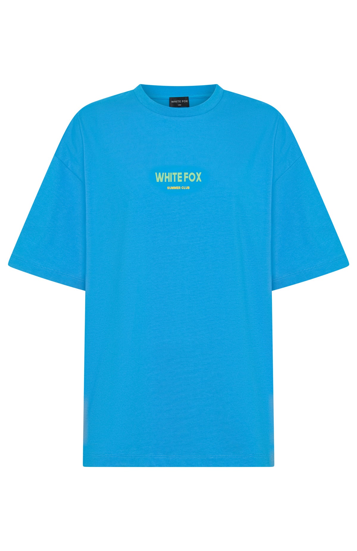 Sweet Lemonade Oversized Tee Blue